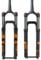 ZTZ【UK STOCK MTB Forks Mountain Bike Suspension Fork 27.5 29 Inch Thru Axle 15mm MTB Air Suspension Fork, Travel 140mm Rebound Adjust 28.6mm Tapered Tube Manual Lockout Aluminum Alloy Black, 29