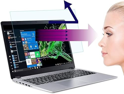 Protezione per schermo antiriflesso per computer portatile, effetto opaco, antiriflesso, protezione per schermo per notebook, antigraffio, compatibile con notebook da 15,6 pollici 16:9, rapporto di