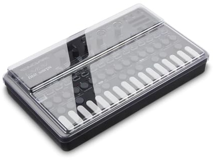 Decksaver LE Cover for Sonicware LIVEN series - Super-Durable Polycarbonate Protective lid in Smoked Clear Colour, Made in The UK - The Producers' Choice for Unbeatable Protection