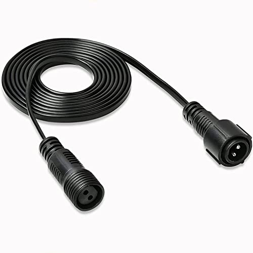 Redefun 10M 2Pin Verlängerungskabel, Wasserdicht Außenleuchte langes Kabel