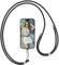 Flyzoo Handykette Universal, Handy Kordel aus Robust Nylon, Einstellbar Crossbody Handyschnur & Handy Band zum Umhängen, Kompatibel mit Jedem Smartphones für Meisten Handyhüllen -Ohne Hülle (Schwarz)