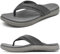 KuaiLu Flip Flops Herren EU 45 Bequeme Orthopädische Zehentrenner Sandalen für Männer mit Plantar Fasciitis Arch Support Rutschfest Sport Gummifußbett Sommer Beach/Pool Badelatschen