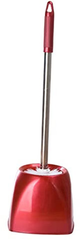 Warmhm Badezimmer Toilettenbürste Aus Edelstahl Mit Quadratischem Halter Zur Aufbewahrung Im Badezimmer Weinrot Bürste Zur Reinigung Im Reinigungswerkzeuge Fürs