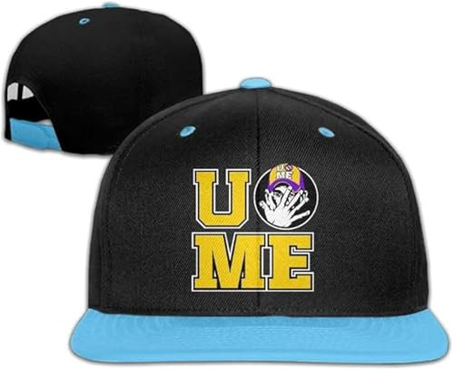 Unisex Men John Cena You Cant See Me Logo Hit Color Hip-Hop Baseball Caps Hats Royalblue