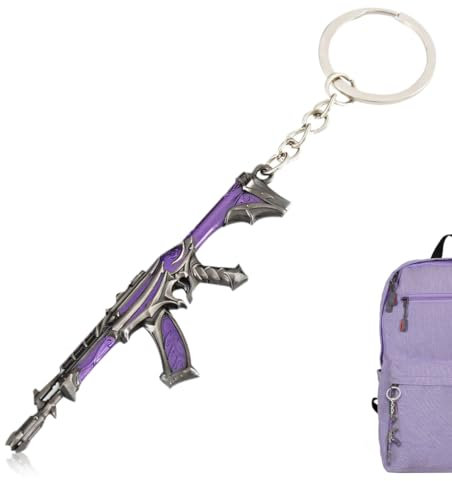 IKOPFLN Valorant Schlüsselanhänger,Hergestellt Im Valorant-Waffenmodell,Schlüsselanhänger Für Handys,Schlüssel,Rucksack-Dekoration,Das Beste Geschenk Für Einen Mann