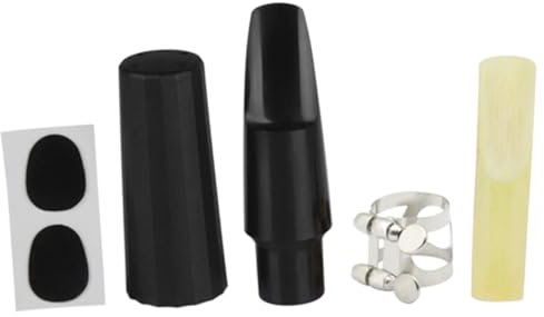 TOGEVAL 1satz Alto Saxophon Ersatzteilen Teiliges Kit Mit Kissen Clips Und Röhren Für Anfänger Und Langlebigem Für Angenehmen Und Einfache Handhabung