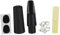TOGEVAL 1 Satz Zubehör Für Saxophone Bass Instrument Altsaxophon Ligatur Klarinette Musical Saxophonkissen Dudelsack Saxophon-ersatzmund Blattschrauben-mundstück Für Saxophon Abs