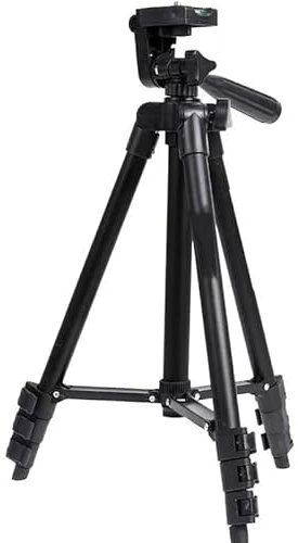 Lightweight Telescopic Aluminium Tripod with Phone Holder for DSLR Cameras - UK