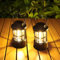 2 Piezas Lámpara de Camping LED a Pilas, Farol Camping 3 Modos Luz de Emergencia, Luz de Carpa IPX4 Resistente al Agua para Acampar Caminar Pescar Cortes de Energía y Más (A-Negro)