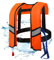 uqlpxz Rettungswesten, automatisches Aufblasen, 150 N, Nylon, verstellbare Schnalle, Schwimmweste mit reflektierenden Streifen und Pfeife, zusätzlicher Schlauch, tragbare Wasserspor