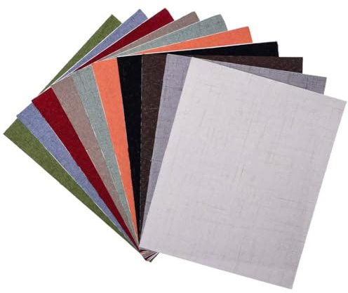 2/4/6-teiliges selbstklebendes Stoff-Reparaturflicken-Set, Leinen-Leinen-Reparaturflicken für Sofas, Möbel, Markisen, Autositze, Zelte, DIY-Dekorationsbänder (4, Beige)
