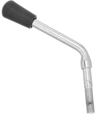 BIUDECO Metal Threaded Locking Handle for Drill Press, M12x60 Seamless Screw Knob Adjustment, Simple to Install, Sturdy Black Metal Rod for Bench Drill Table Locking
