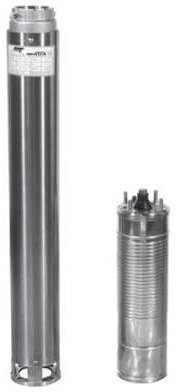 Pompa Sommersa Matra ST1040 con motore COVERCO 3HP 2,2kW Trifase