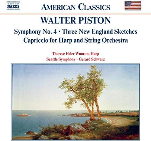 PISTON: Symphony No. 4 / Three New England Sketches