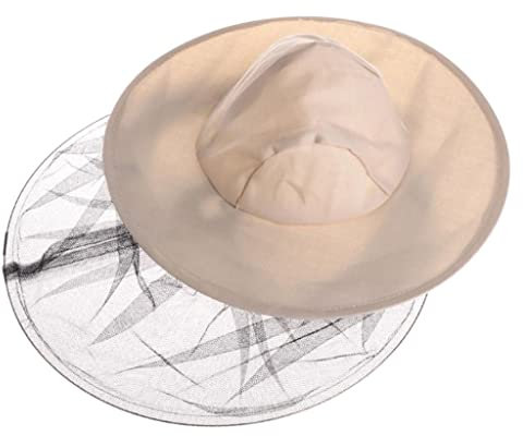 SDENSHI Imker Hut mit Schleier, Imkerei Gesichtsmaske Halsmaske Schutzausrüstung