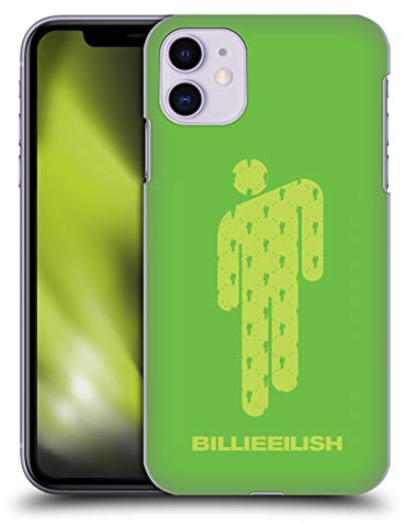 Head Case Designs Offizielle Billie Eilish Blohsh Gruen Schluessel Kunst Harte Rueckseiten Handyhülle Hülle Huelle kompatibel mit Apple iPhone 11