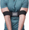 Scott Edward Pro Golf Swing Arm Band Training Aid Correct Training Swing Gesture Beginners Swing Alignment Practice Tool for Men Women Golf Beginners (Black)