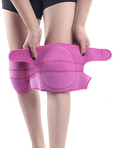 1 par de rodilleras protectoras, rodilleras de esponja para danza para mujeres y niñas, rodilleras protectoras antideslizantes, transpirables, suaves y gruesas, rodilleras deportivas de esponja