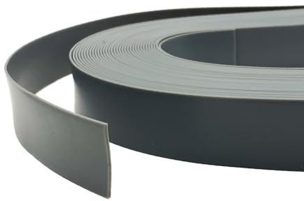 Caravan or Motorhome Window Rubber Seal Grey Plastic Insert Cover Infill Strip - 25mm Wide (CS1682)