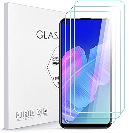 Asoway Stücke Schutzfolie für Huawei P40 Lite E,9H Härte Glas Super Langlebig, Anti-Öl,Schutzfoliefolie Displayschutz Displayschutzfolie für Huawei P40 Lite E 3 Stück