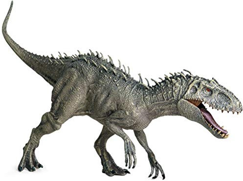 Jurassic World Figuren Spielzeug, Indominus Rex Actionfiguren, Jurassic World Indominus Rex mit beweglichem Kiefer, Simulation Indominus Rex Figurenmodell