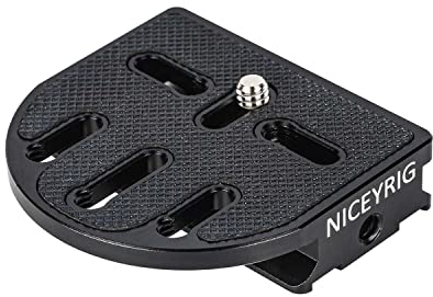 NICEYRIG Schnellwechsel-Montageplatte (ARCA-Typ) für DJI RS 2 Gimbal Stabilisator