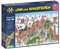Jan Van Haasteren Santa's Village - 1000 Piece Adult Comic Puzzle - Large Jigsaw for Adults - 100% Recycled Cardboard - Fun Festive With Snowy Christmas Scene