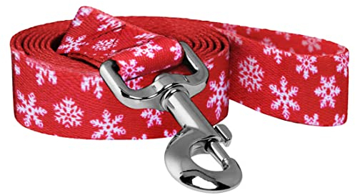 Native Pup Weihnachts-Hundeleine (Weihnachts-Schneeflocken)