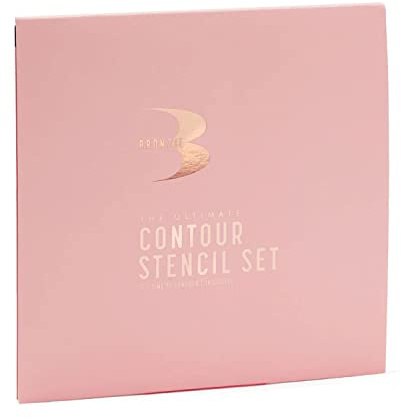 BRONZIE The Ultimate Contour Stencil Set - Professional Makeup Tracing Tool & Guide for Flawless Bronzer, Blusher & Highlighter Application