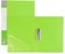 PATIKIL 9.3x12.2 Punchless Binder Clamp, 2 Pcs Plastic Single Strong Clip Clamp Binder Without Rings Sheet File Folder Protector for A4 Size Paper Office, Green