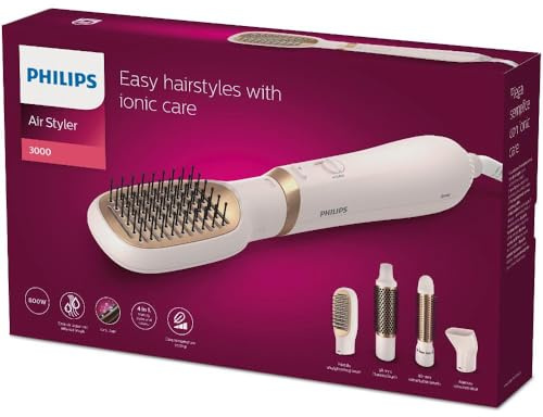 Philips BHA310/00 Heißluftbürste, 800 W, 2 Geschwindigkeiten, Rosa