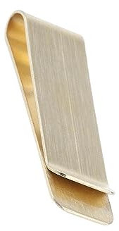 yuwqqoajv Fermasoldi in ottone robusto e durevole, comodo e pratico realizzato con fermasoldi in metallo, ottone, ottone. Fermasoldi in ottone