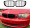 Gloss Black Kühlergrill für E81 E82 E87 E88 1 Series 2008-2013 Nieren Doppel Bar Front Grille