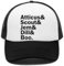 Vendax Atticus& Scout& Jem& Dill& Boo Scoop Kappe Baseball Rapper Cap