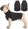 Katzinst Hundepullover,Hund Pullover für Mittlere Hunde,Strickwaren Pullover Hund, Dickes Material Pullover Haustiermantel für Winter, Fleece Hund Pullover für Schnauzer,Pug,Grau,M