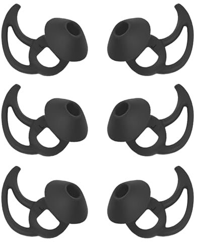 MMYQXI Earbud Replacement Tips Silicone Earbud Tips Ear Tips Compatible with Bose Quietcomfort and Sport Headphone Earbud Rubber Tips Earbud Covers Large 3 Pairs