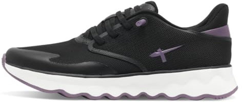 Tamaris Schnürer Damen Vegan sportlich schwarz,EU 38