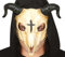 FIESTAS GUIRCA | Ram Skull Mask PVC (One Size) - Fancy Dress Accessory for Halloween and Animal and Skeleton Costume Parties - Unisex Adult