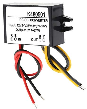 DC Supply DC-DC 12V/24V/36V/48V to 5V 1A Converter Step-down Power Supply Module
