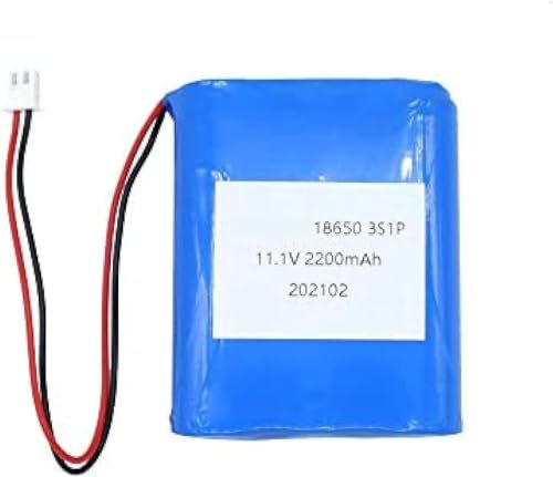 Batterie Lithium-ION 18650, 11.1V, 2200mAh, 3S1P, Rechargeable, avec Protection PCB
