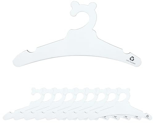 10 perchas para ropa infantil, para bebés