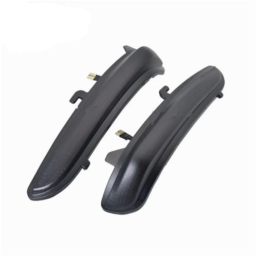 PQAIECXD Kompatibel Mit Peugeot Für 208 A9 2008 A94 2013-2019, 2 Stück Seitenspiegel-Blinker, Blinkerleuchten, Auto-Rückspiegel-Blinker Spiegelblinker(Black)