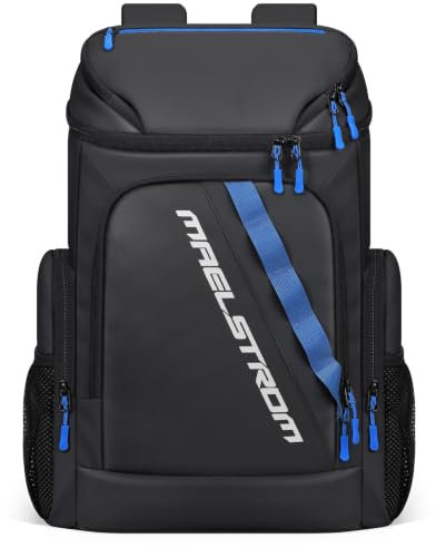 Maelstrom Rucksack-Kühler, 36 Dosen, Kühlrucksack, Schwarz
