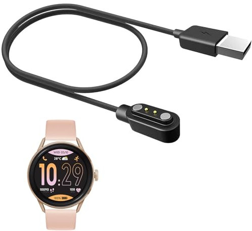 YLMAYOK Compatible Pour Cable USB Compatible Pour Smartwatch Ice-Watch Montre Connectée Femme Ice Smart 2.0 1,2 Pouces (2 Pack)