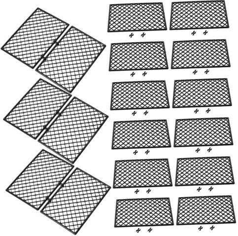 Toyvian 30pcs Rc Car Garage Assembly Panels Diy Drift Car Racing Panels Miniature Traffic Parking Remote Control Garage Parts