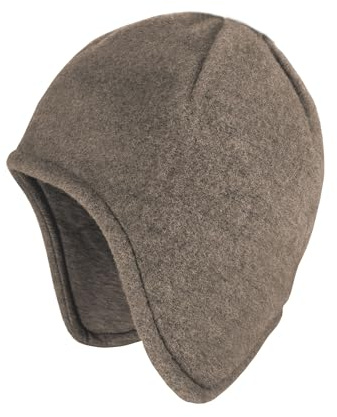 maximo GOTS MINI-Inkmütze, Wollfleece Jerseyfutter