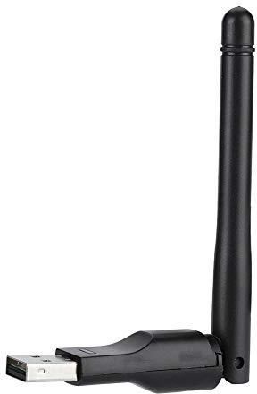 BAFOVY USB-WLAN-Adapter, Tragbarer -Wireless-Empfänger, 300 Mbit/s Geschwindigkeit mit Einfacher Einrichtung für Gaming und Streaming