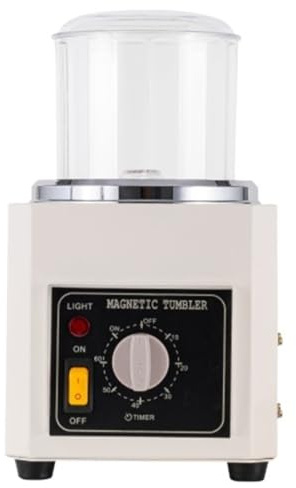 Mini-Metallpoliermaschine, Veredelungsmaschine, Magnetwalzen-Schmuckpoliermaschine, Gold-Präzisionsteile-Poliermaschine