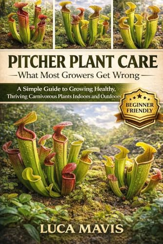 PITCHER PLANT CARE: What Most Growers Get Wrong: A Simple Guide to Growing Healthy, Thriving Carnivorous Plants Indoors and Outdoors