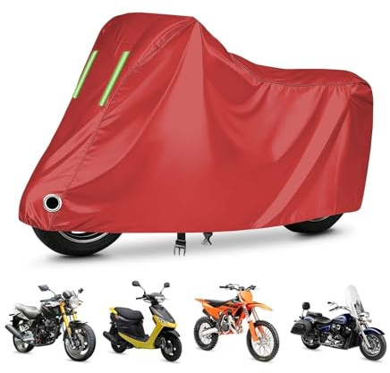 Housse de Moto imperméable pour Suzuki Gsx-R 750 /L|Bâches pour Motos,résistantes aux UV et à la Pluie,Coupe-Vent et réfléchissantes pour la Nuit